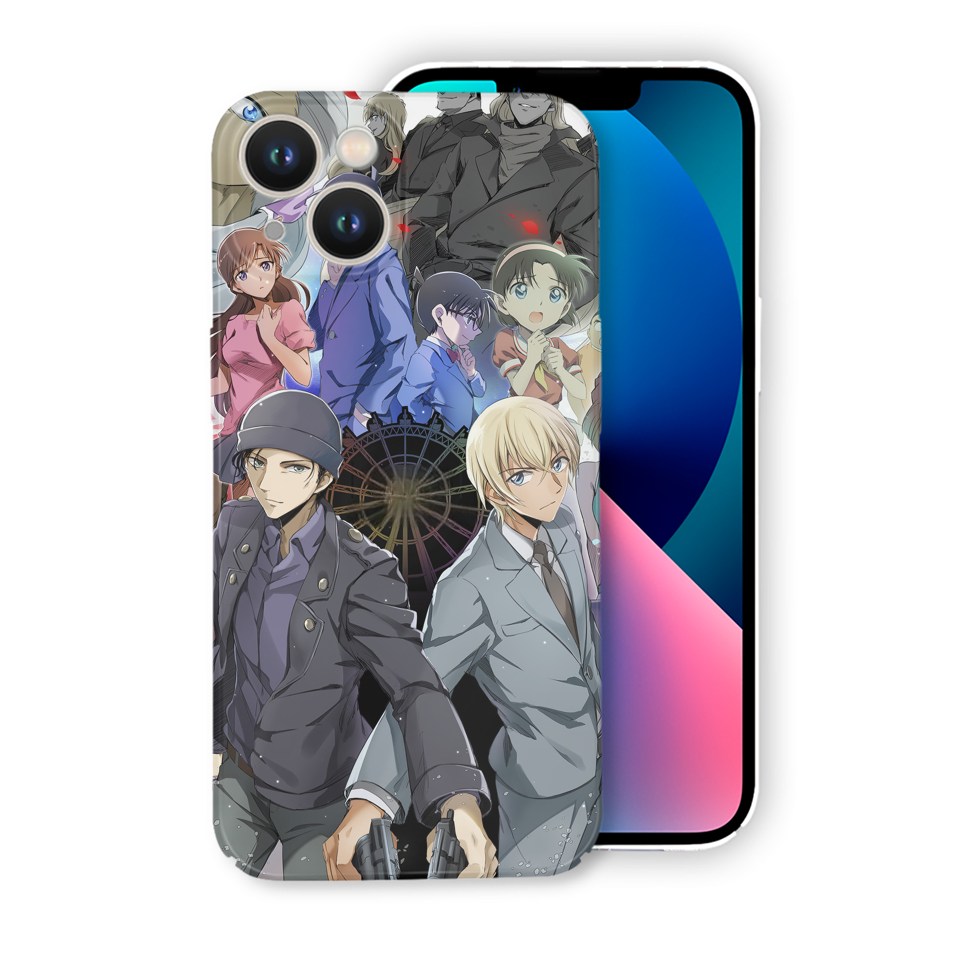 （画像用） 名探偵コナン Detective Conan 【iPhone 14シリーズ対応】ハードケース